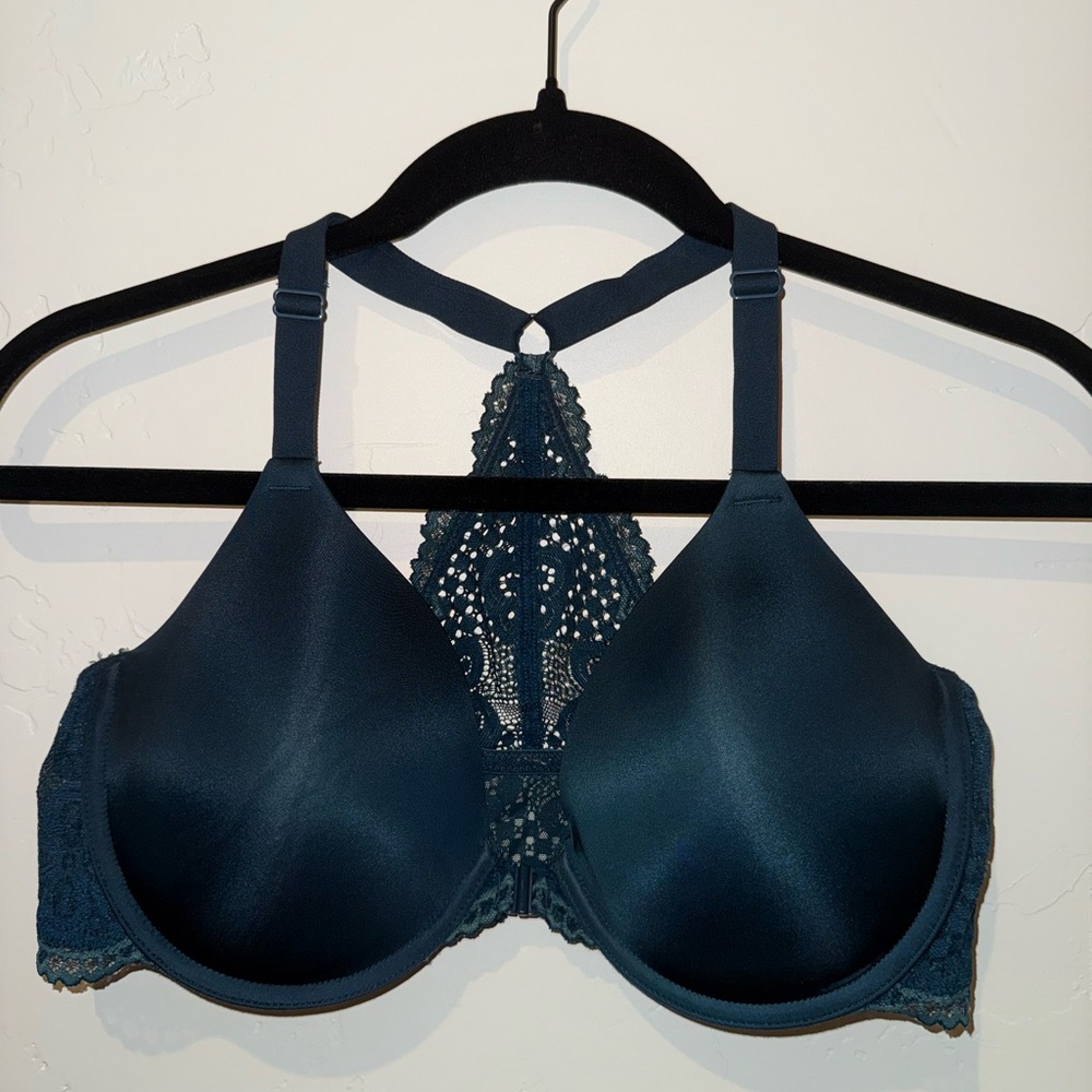 Maidenform Lace Back Bra in Dark Teal